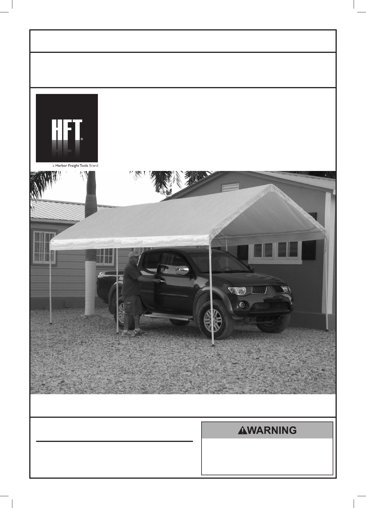 Harbor Freight Tools 69034 Manual