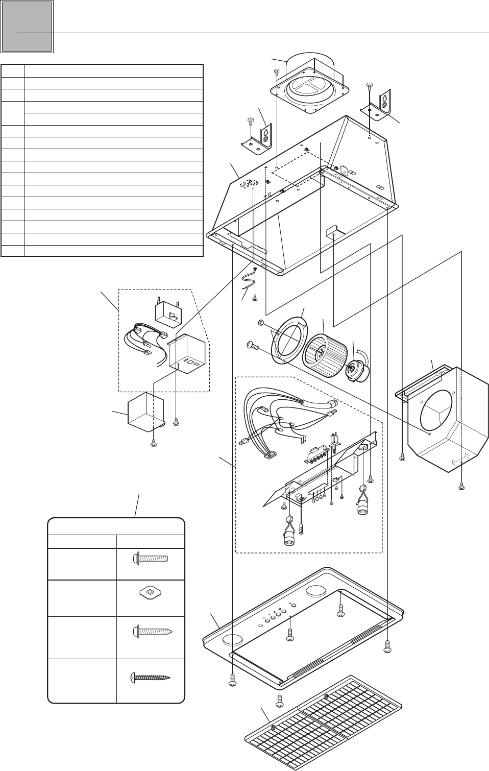 その他 Fujioh Range Hood Parts Fujioh Range Hoods BUF-06W Manual
